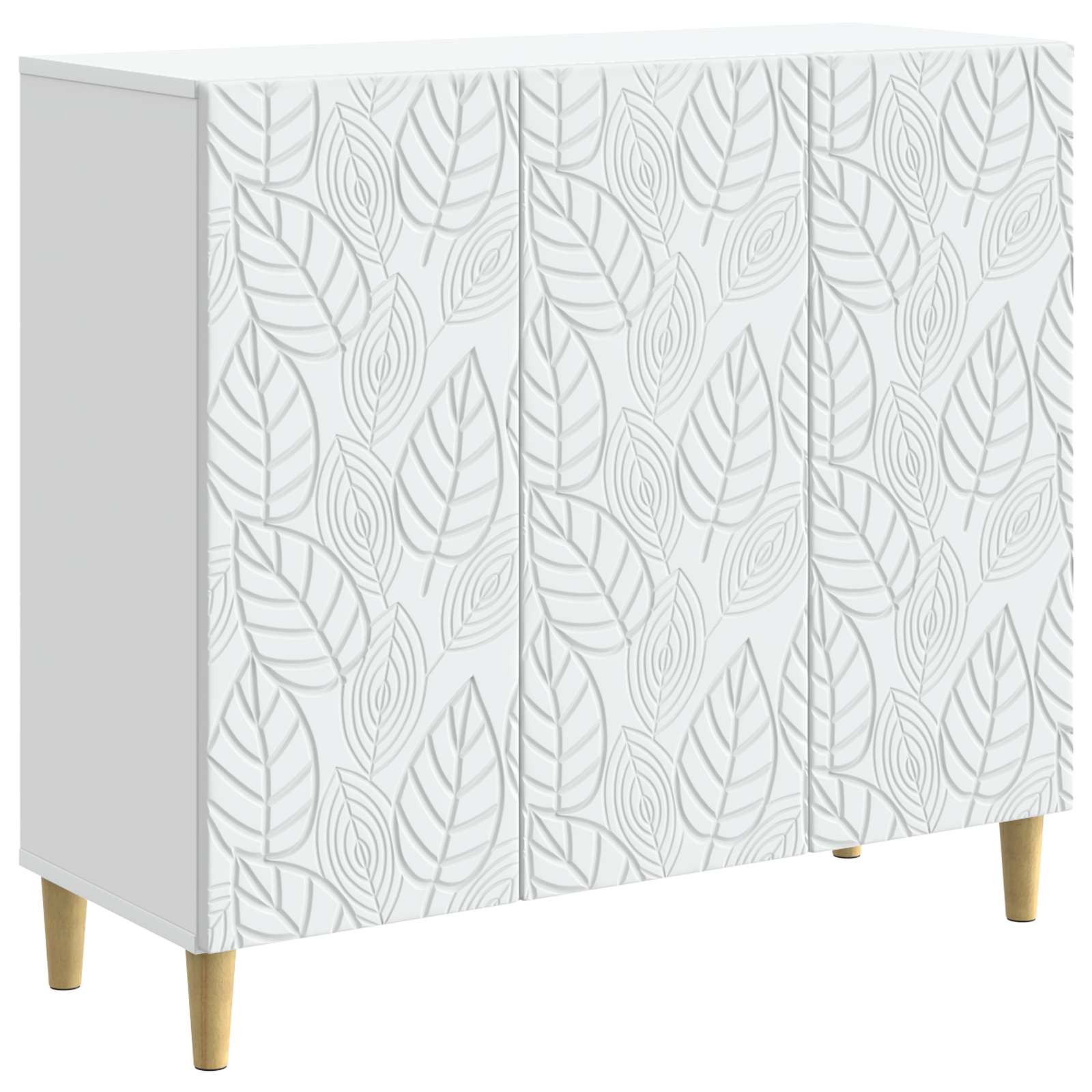 Sideboard Weiß 89 x 34,5 x 80 cm Holzwerkstoff