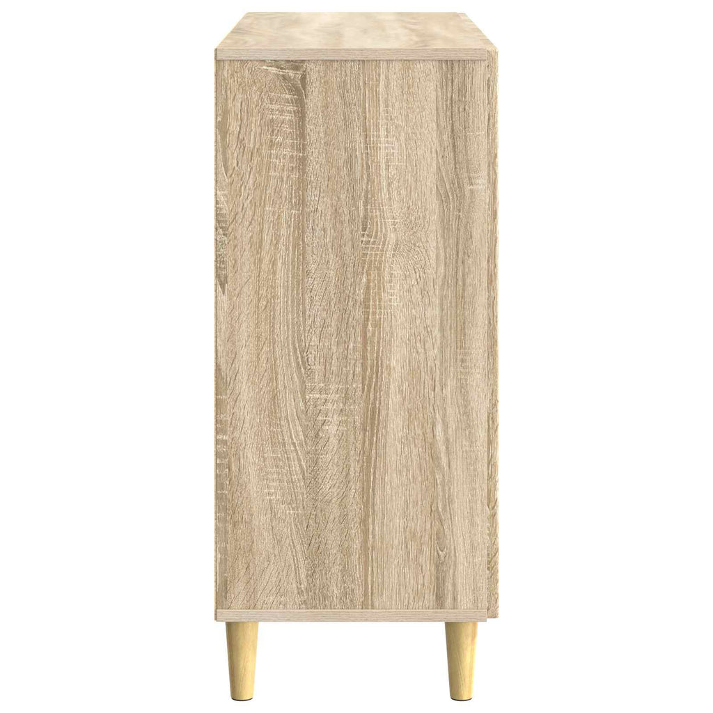 Sideboard Sonoma-Eiche 89 x 34,5 x 80 cm Holzwerkstoff