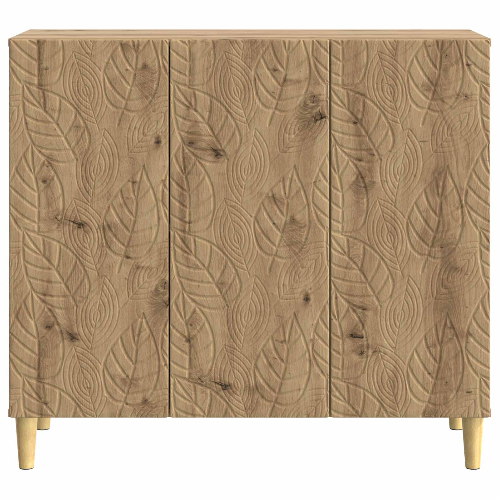 Sideboard Artisan-Eiche 89 x 34,5 x 80 cm Holzwerkstoff
