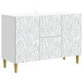 Sideboard Weiß 89 x 34,5 x 60 cm Holzwerkstoff