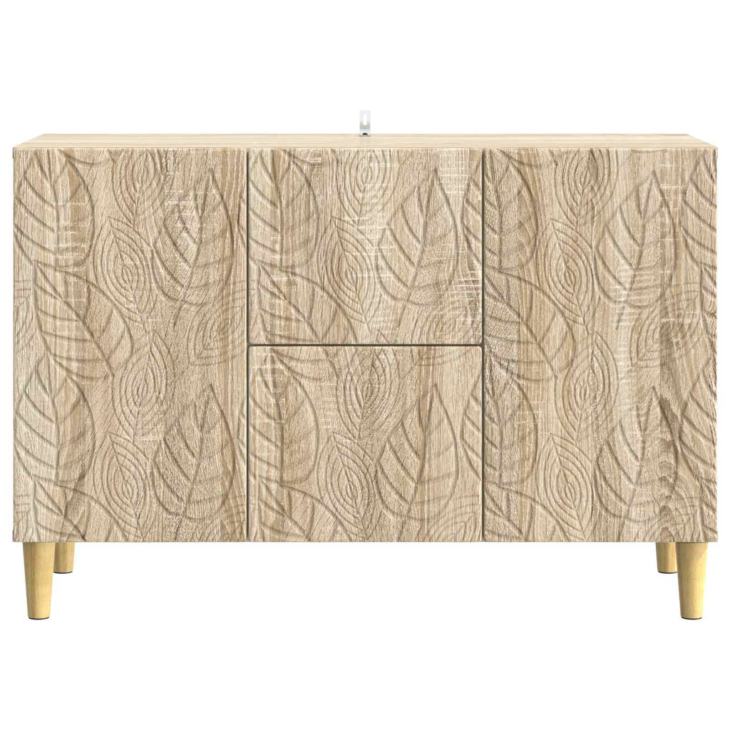 Sideboard Sonoma-Eiche 89 x 34,5 x 60 cm Holzwerkstoff