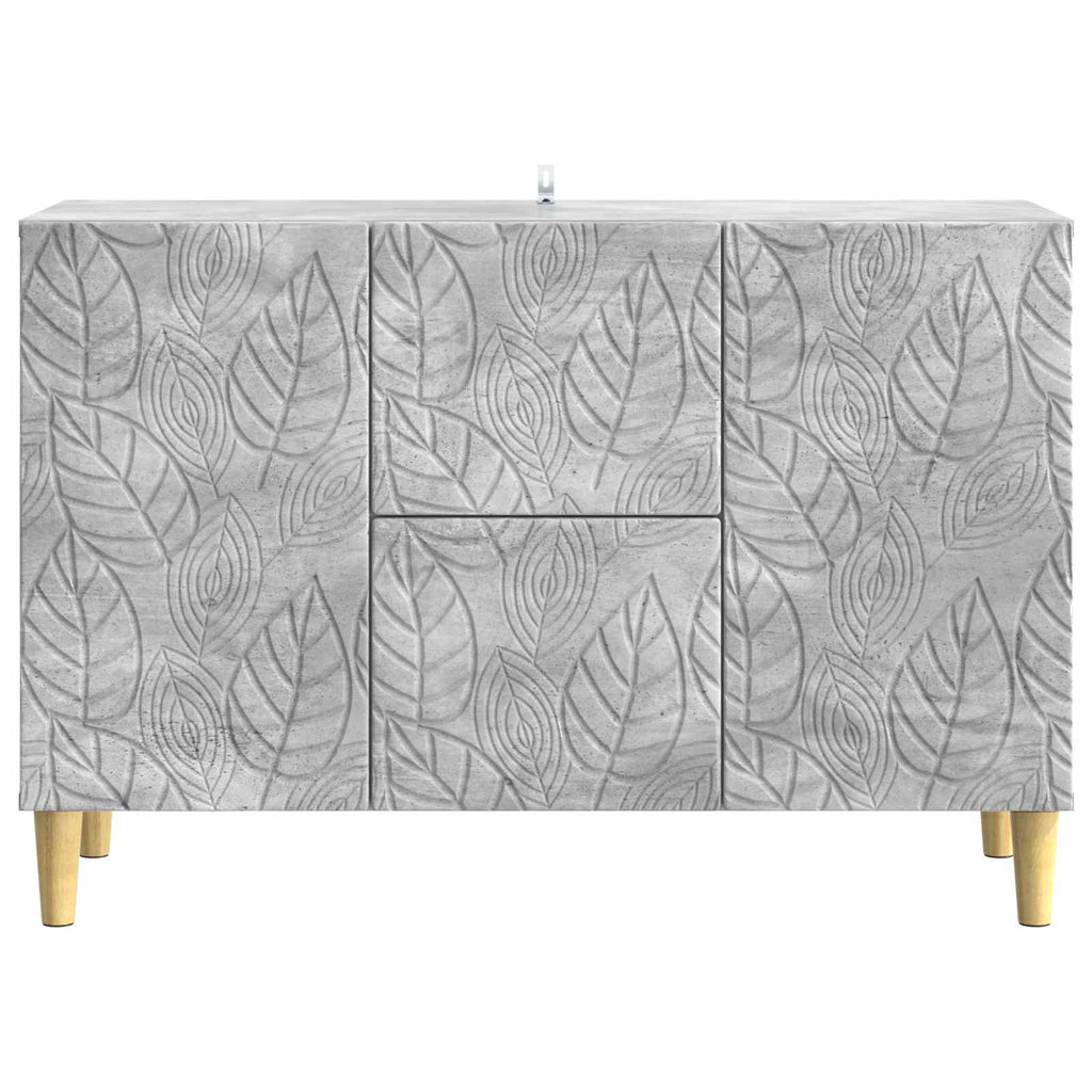 Sideboard Betongrau 89 x 34,5 x 60 cm Holzwerkstoff