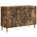 Sideboard Geräucherte Eiche 89 x 34,5 x 60 cm Holzwerkstoff