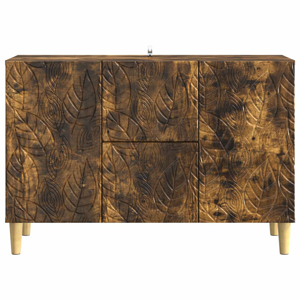 Sideboard Geräucherte Eiche 89 x 34,5 x 60 cm Holzwerkstoff