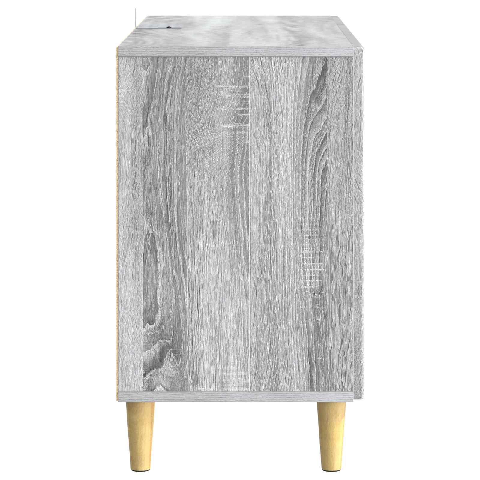 Sideboard Grau Sonoma 89 x 34,5 x 60 cm Holzwerkstoff