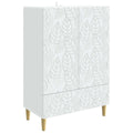 Sideboard Weiß 66 x 34,5 x 95 cm Holzwerkstoff