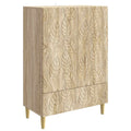 Sideboard Sonoma-Eiche 66 x 34,5 x 95 cm Holzwerkstoff
