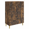 Sideboard Geräucherte Eiche 66 x 34,5 x 95 cm Holzwerkstoff
