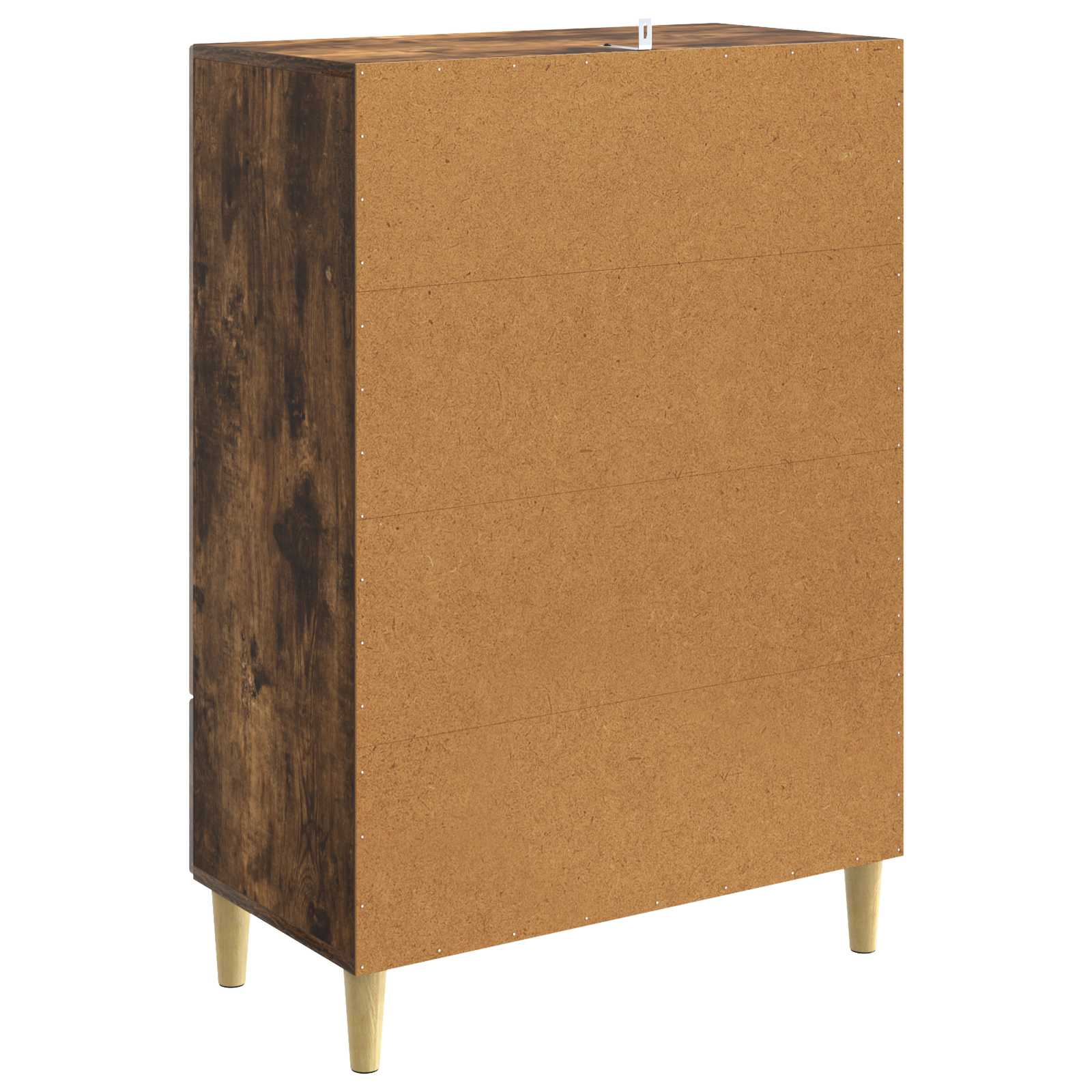 Sideboard Geräucherte Eiche 66 x 34,5 x 95 cm Holzwerkstoff