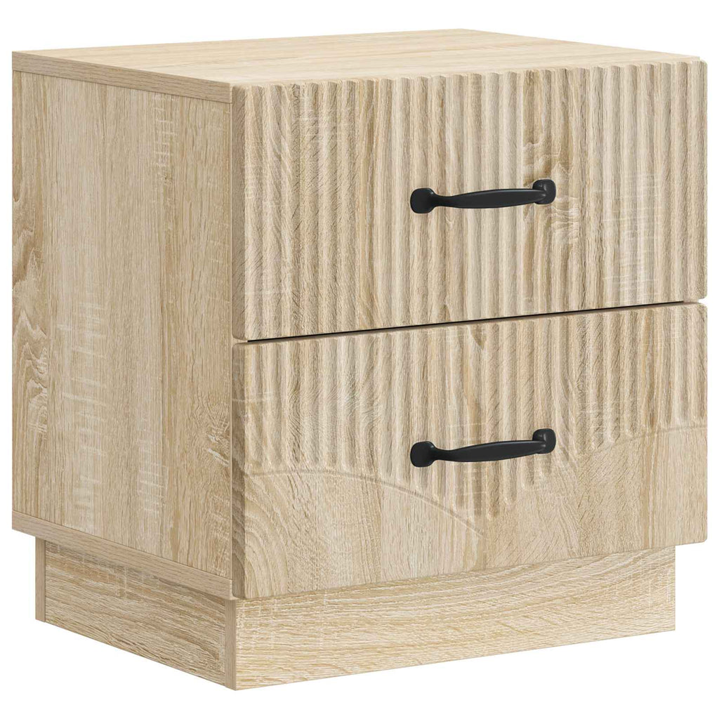 Nachttisch Sonoma-Eiche 43 x 34,5 x 44,5 cm Holzwerkstoff