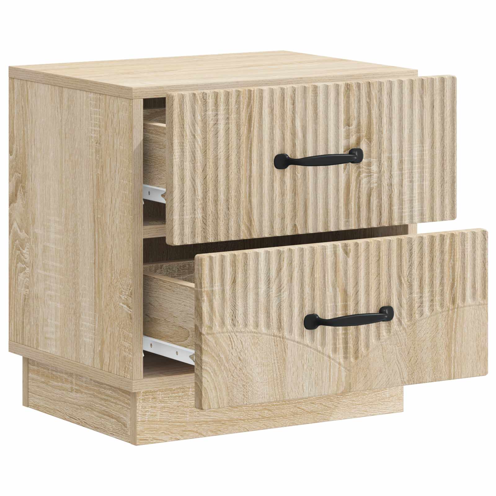 Nachttisch Sonoma-Eiche 43 x 34,5 x 44,5 cm Holzwerkstoff