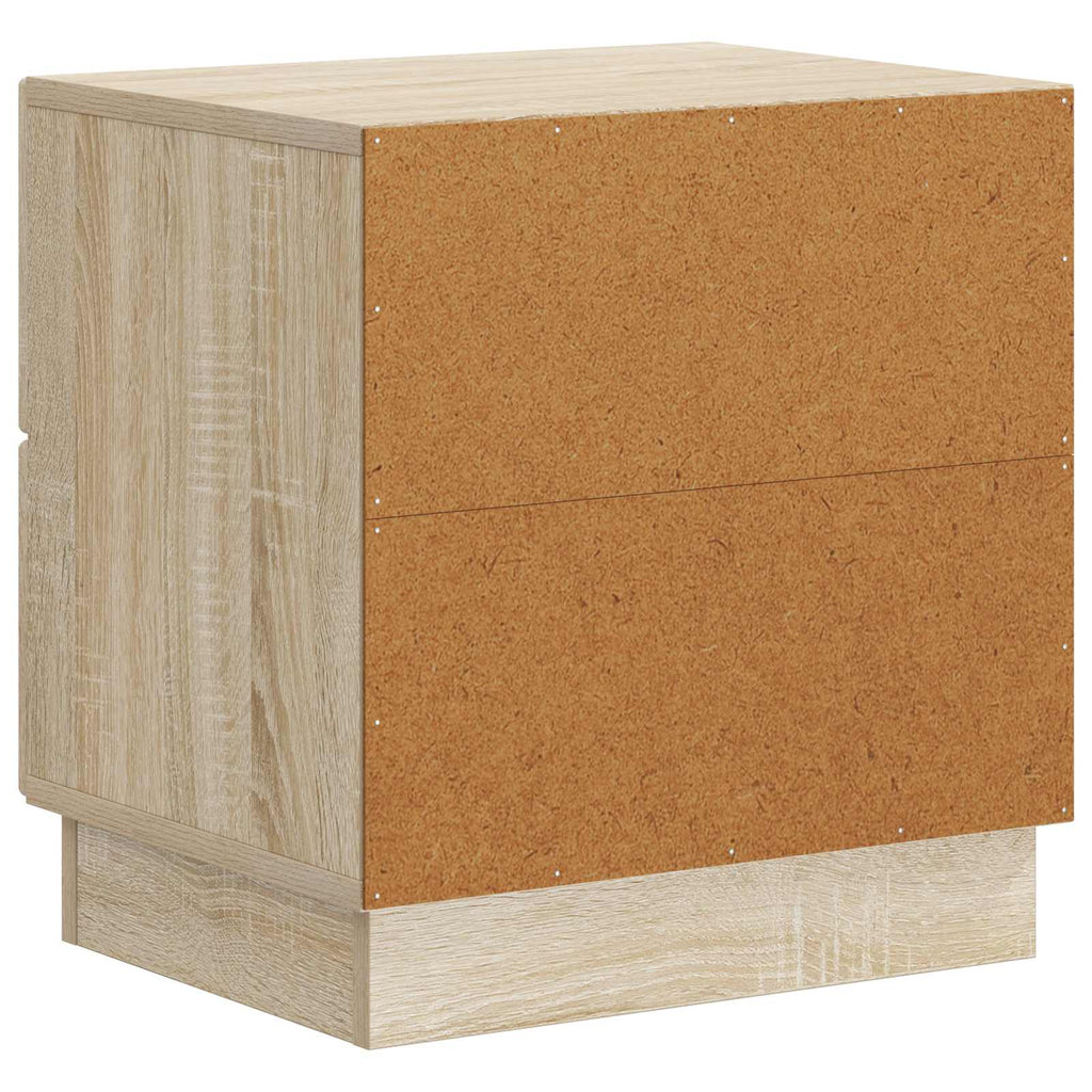 Nachttisch Sonoma-Eiche 43 x 34,5 x 44,5 cm Holzwerkstoff