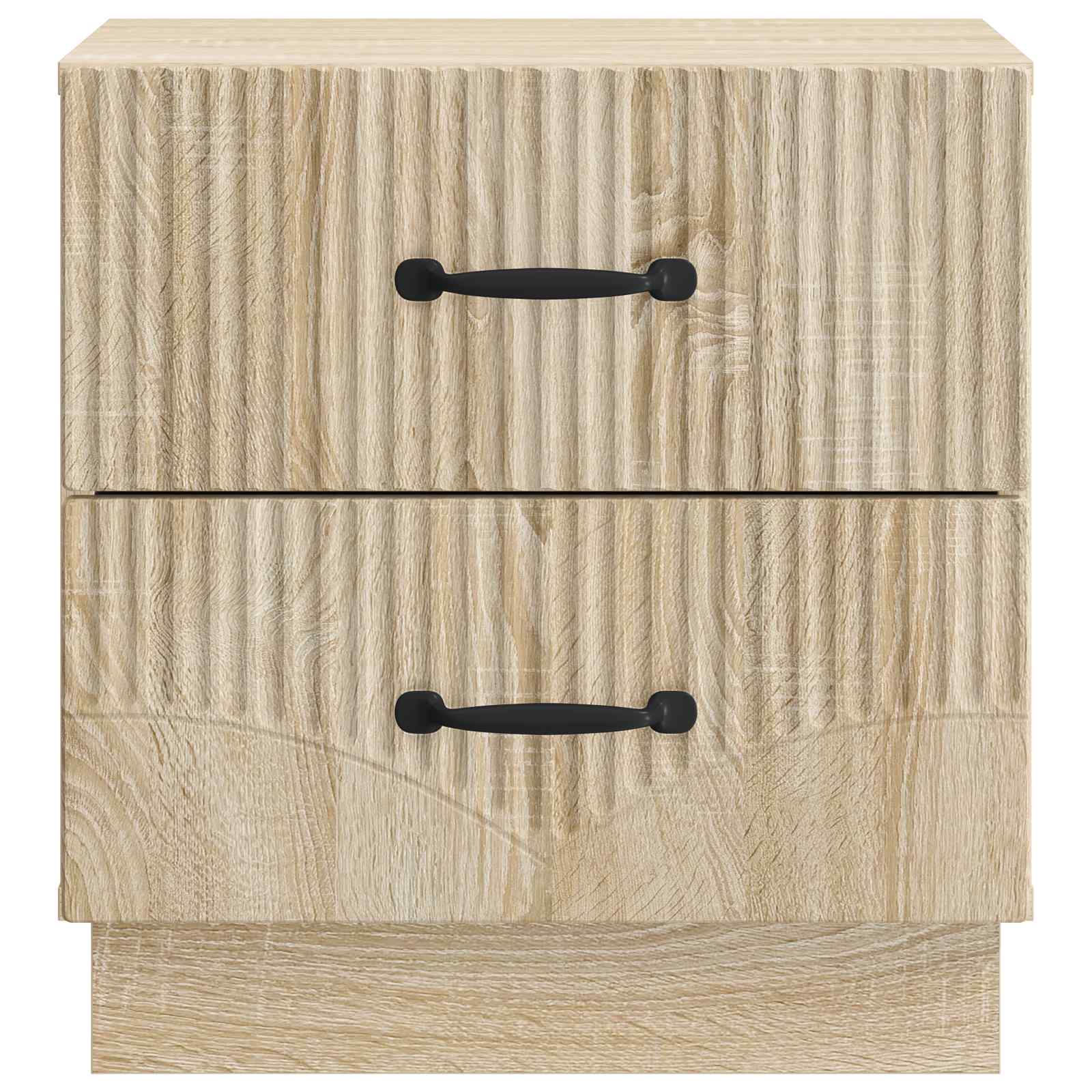 Nachttisch 2 pcs Sonoma-Eiche 43 x 34,5 x 44,5 cm Holzwerkstoff