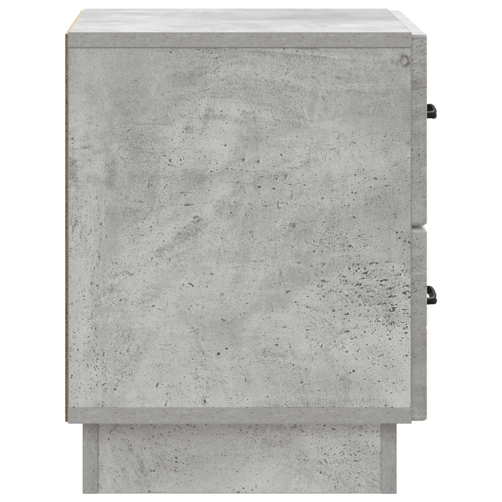 Nachttisch Betongrau 43 x 34,5 x 44,5 cm Holzwerkstoff