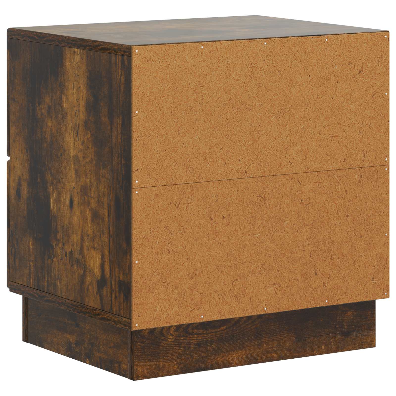 Nachttisch 2 pcs Geräucherte Eiche 43 x 34,5 x 44,5 cm