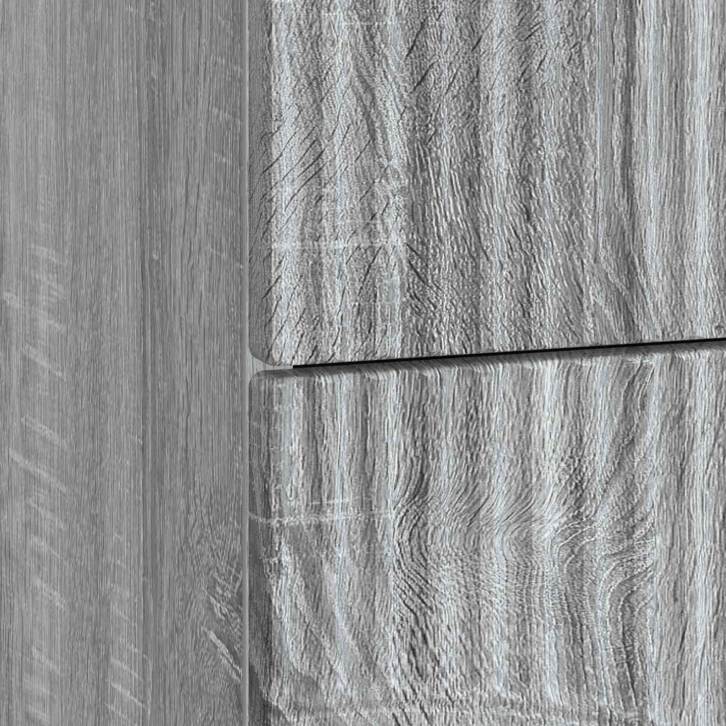 Nachttisch Graues Sonoma 43 x 34,5 x 44,5 cm Holzwerkstoff