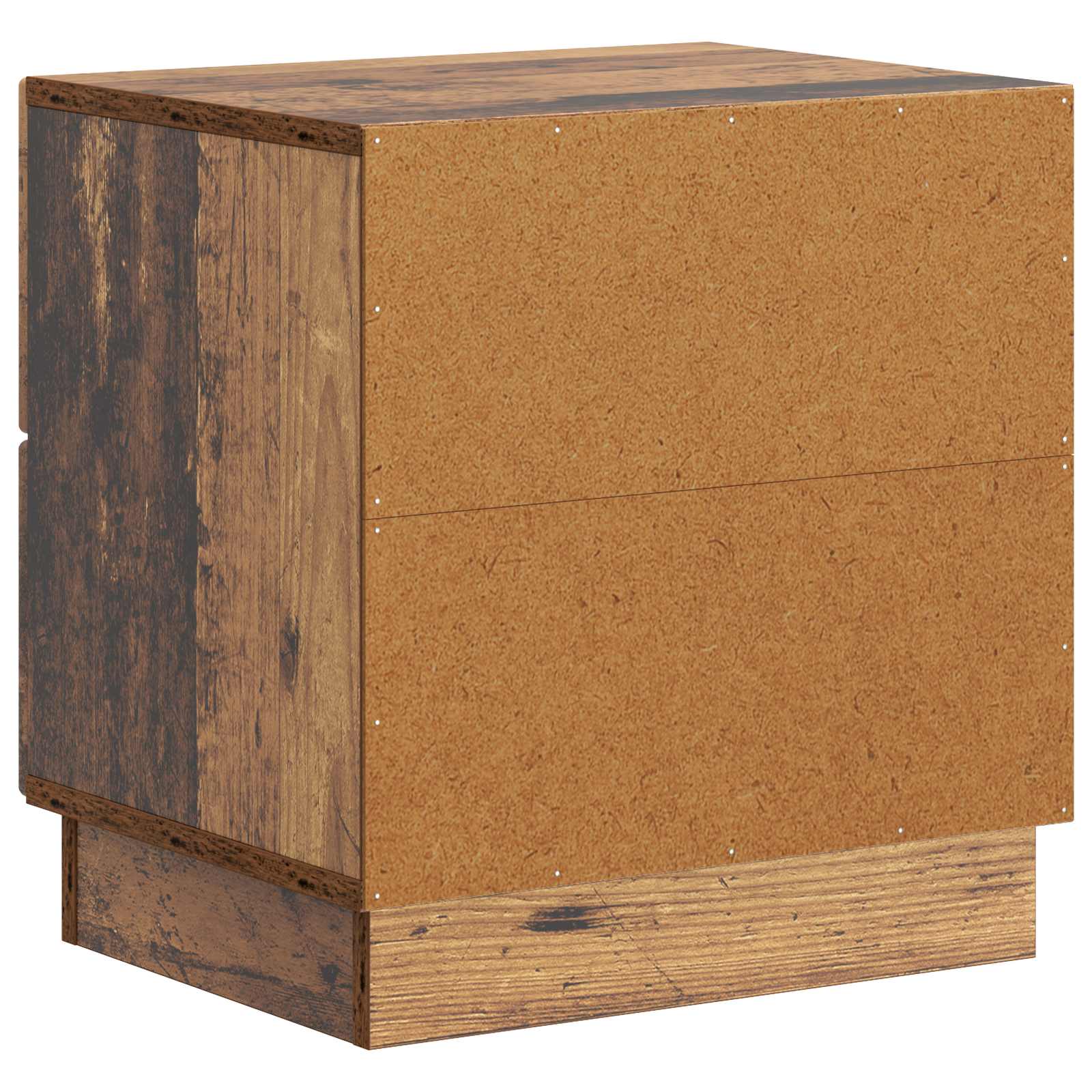Nachttisch 2 pcs Altholz 43 x 34,5 x 44,5 cm Holzwerkstoff