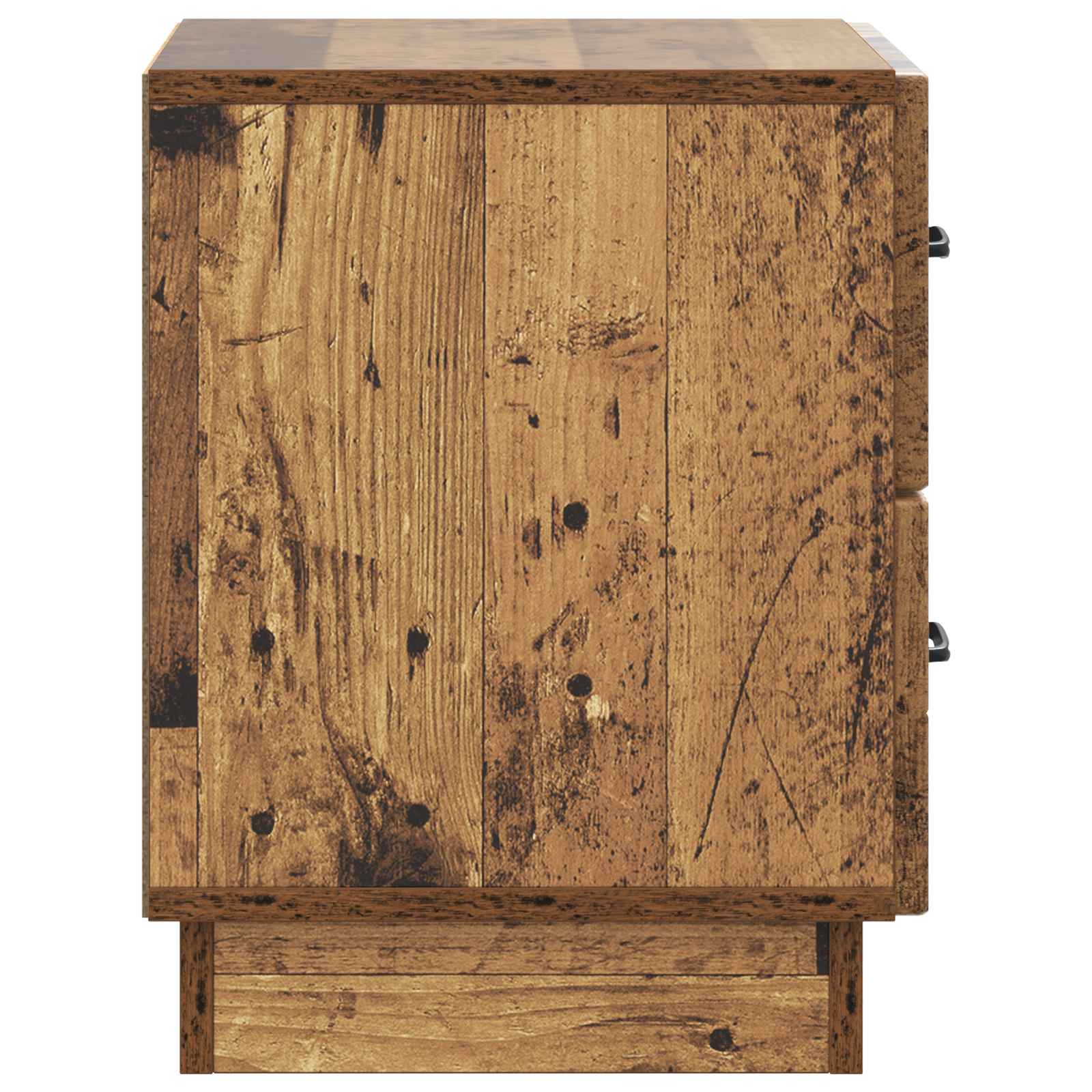 Nachttisch 2 pcs Altholz 43 x 34,5 x 44,5 cm Holzwerkstoff