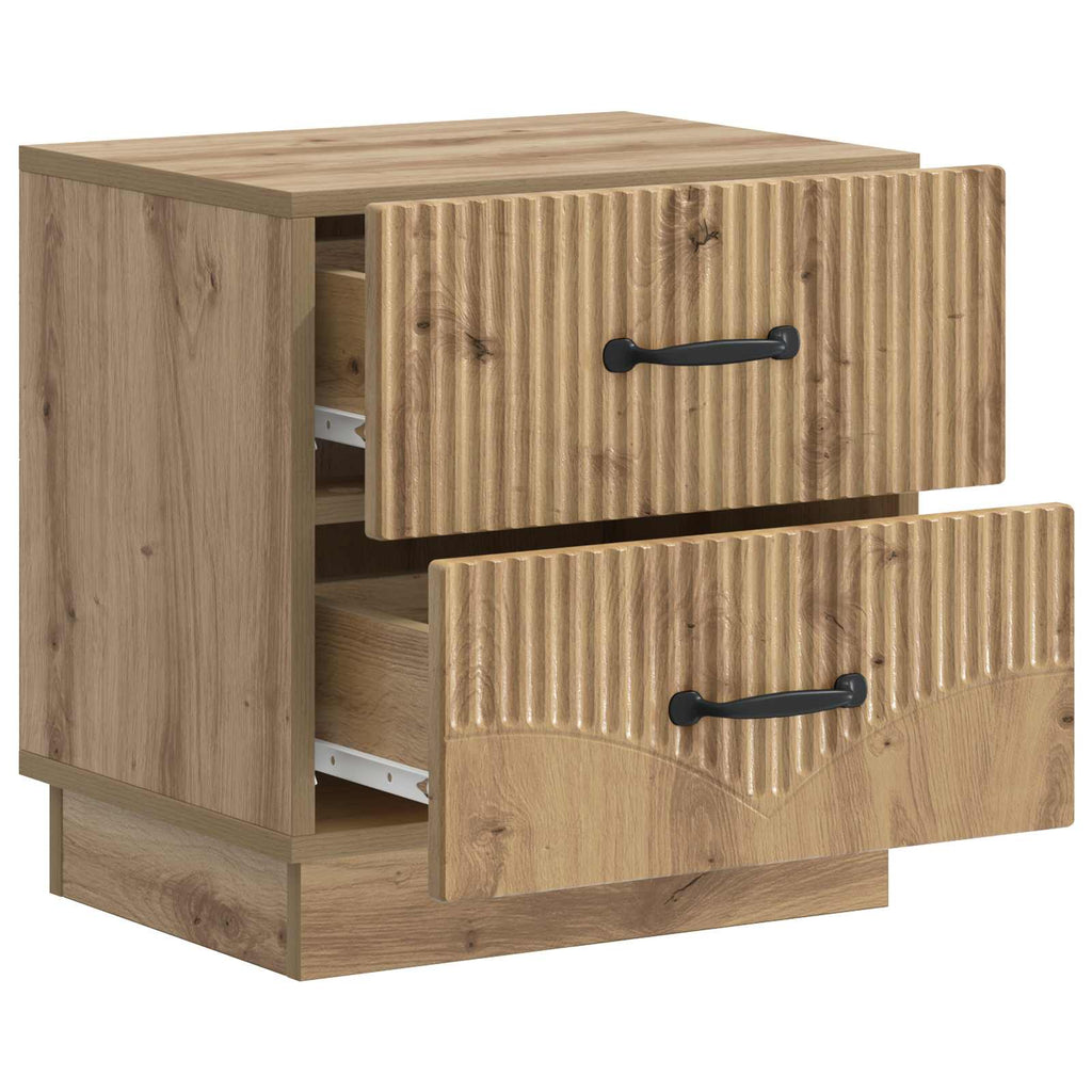 Nachttisch Artisan-Eiche 43 x 34,5 x 44,5 cm Holzwerkstoff