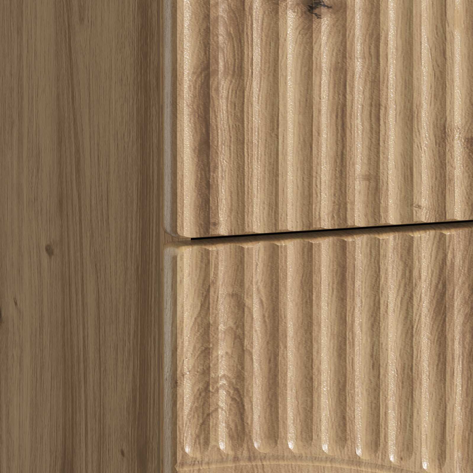 Nachttisch 2 pcs Artisan-Eiche 43 x 34,5 x 44,5 cm