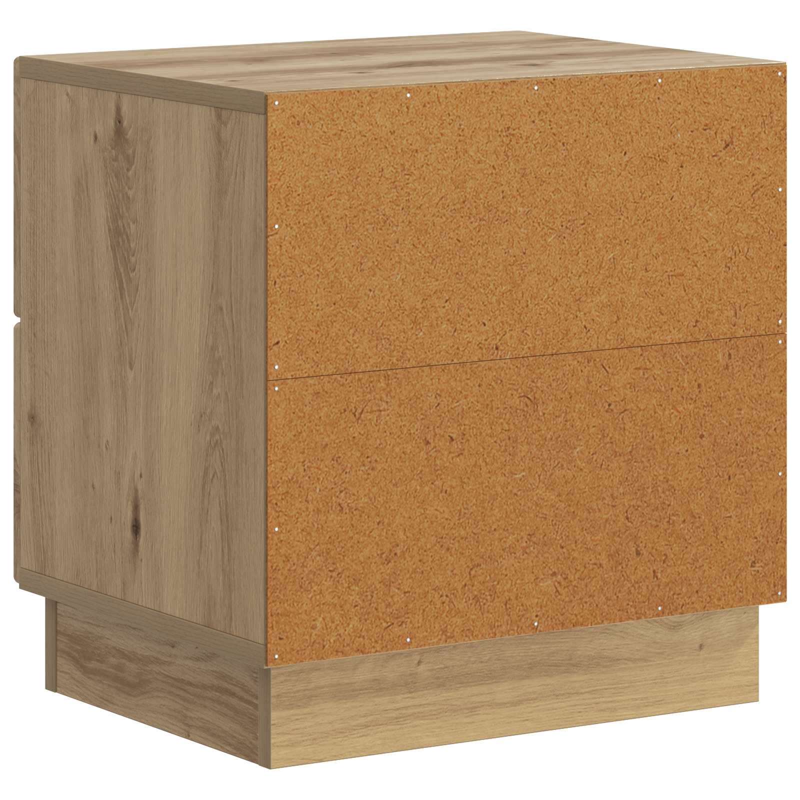 Nachttisch 2 pcs Artisan-Eiche 43 x 34,5 x 44,5 cm