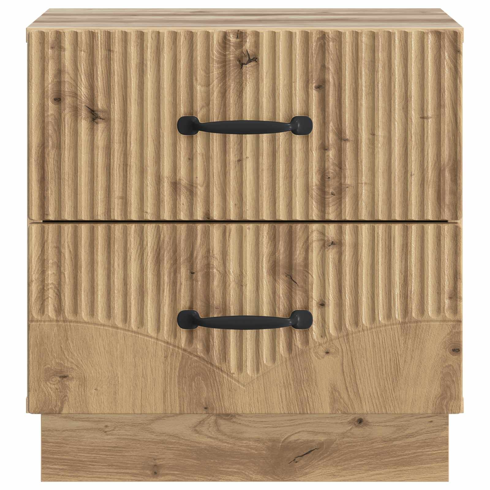 Nachttisch 2 pcs Artisan-Eiche 43 x 34,5 x 44,5 cm