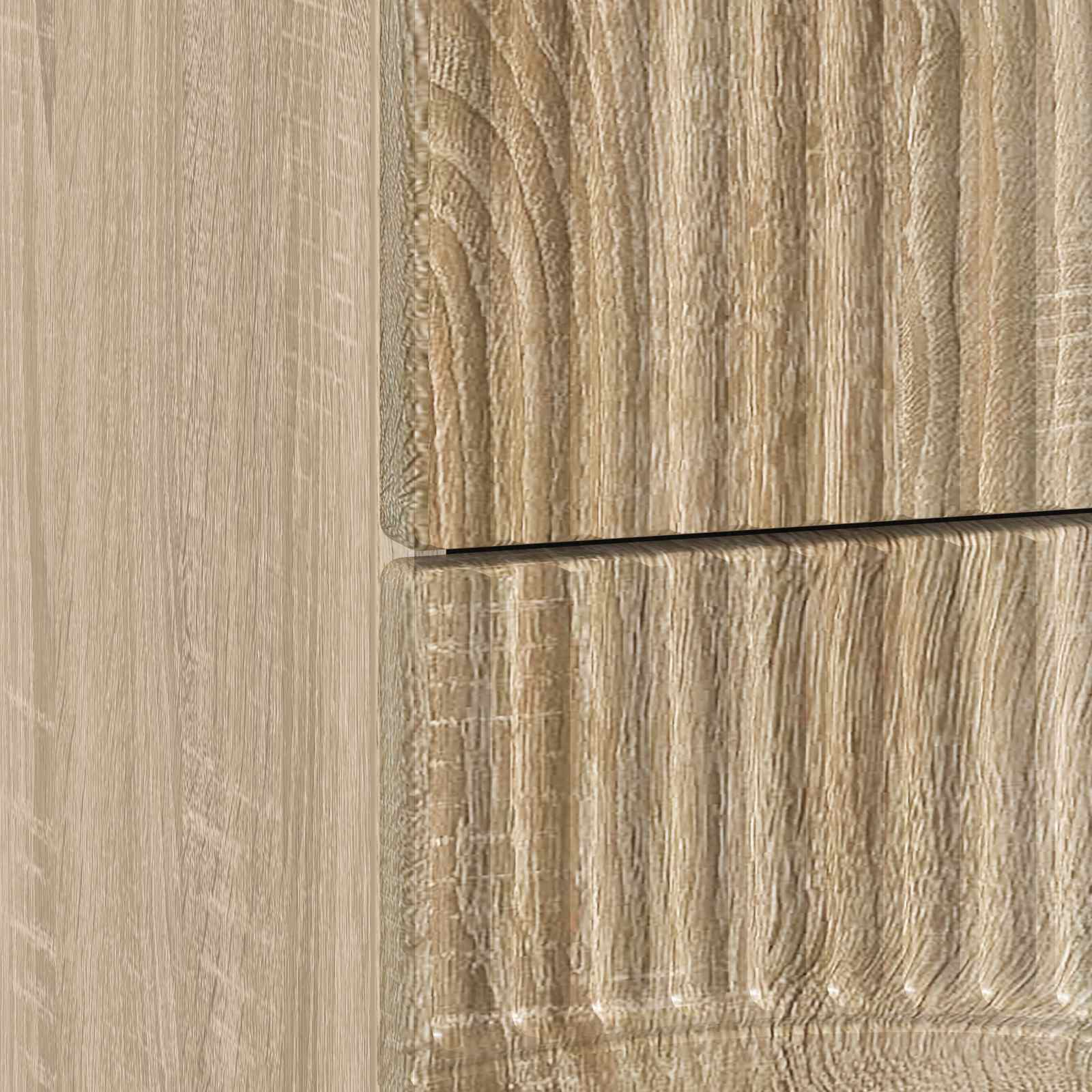 Nachttisch Sonoma-Eiche 62 x 34,5 x 44,5 cm Holzwerkstoff
