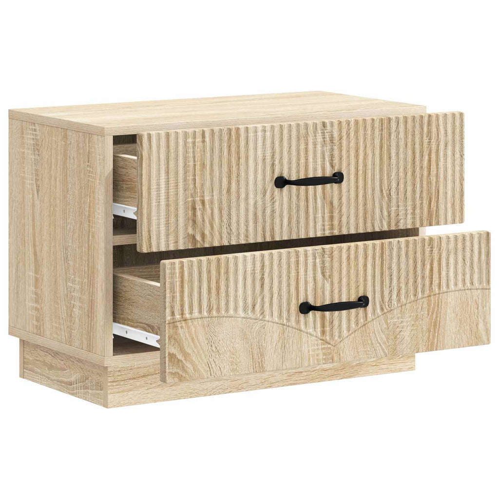 Nachttisch Sonoma-Eiche 62 x 34,5 x 44,5 cm Holzwerkstoff