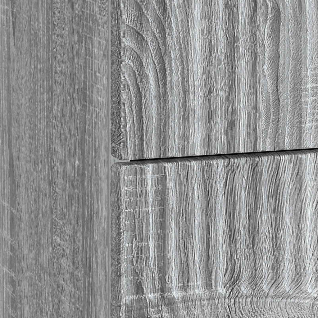 Nachttisch Graues Sonoma 62 x 34,5 x 44,5 cm Holzwerkstoff