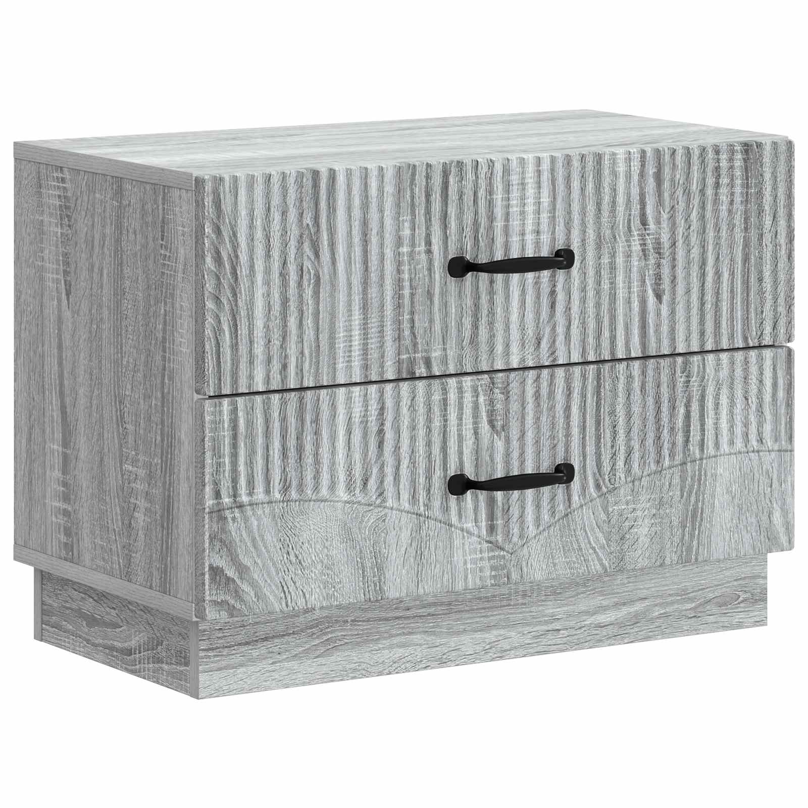 Nachttisch Graues Sonoma 62 x 34,5 x 44,5 cm Holzwerkstoff