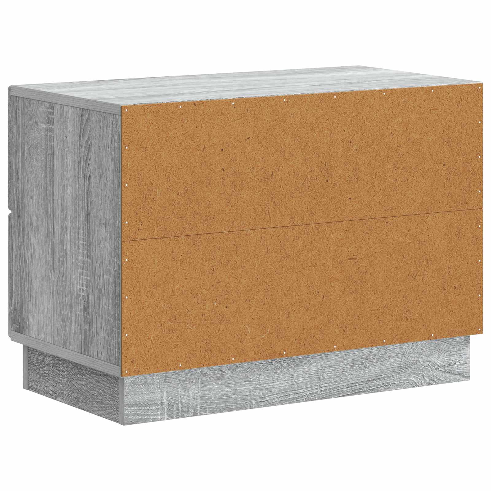 Nachttisch Graues Sonoma 62 x 34,5 x 44,5 cm Holzwerkstoff