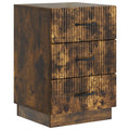Nachttisch Geräucherte Eiche 43 x 41 x 63,5 cm Holzwerkstoff