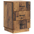 Nachttisch Altholz 43 x 41 x 63,5 cm Holzwerkstoff