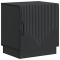 Nachttisch Schwarz 43 x 34,5 x 47 cm Holzwerkstoff