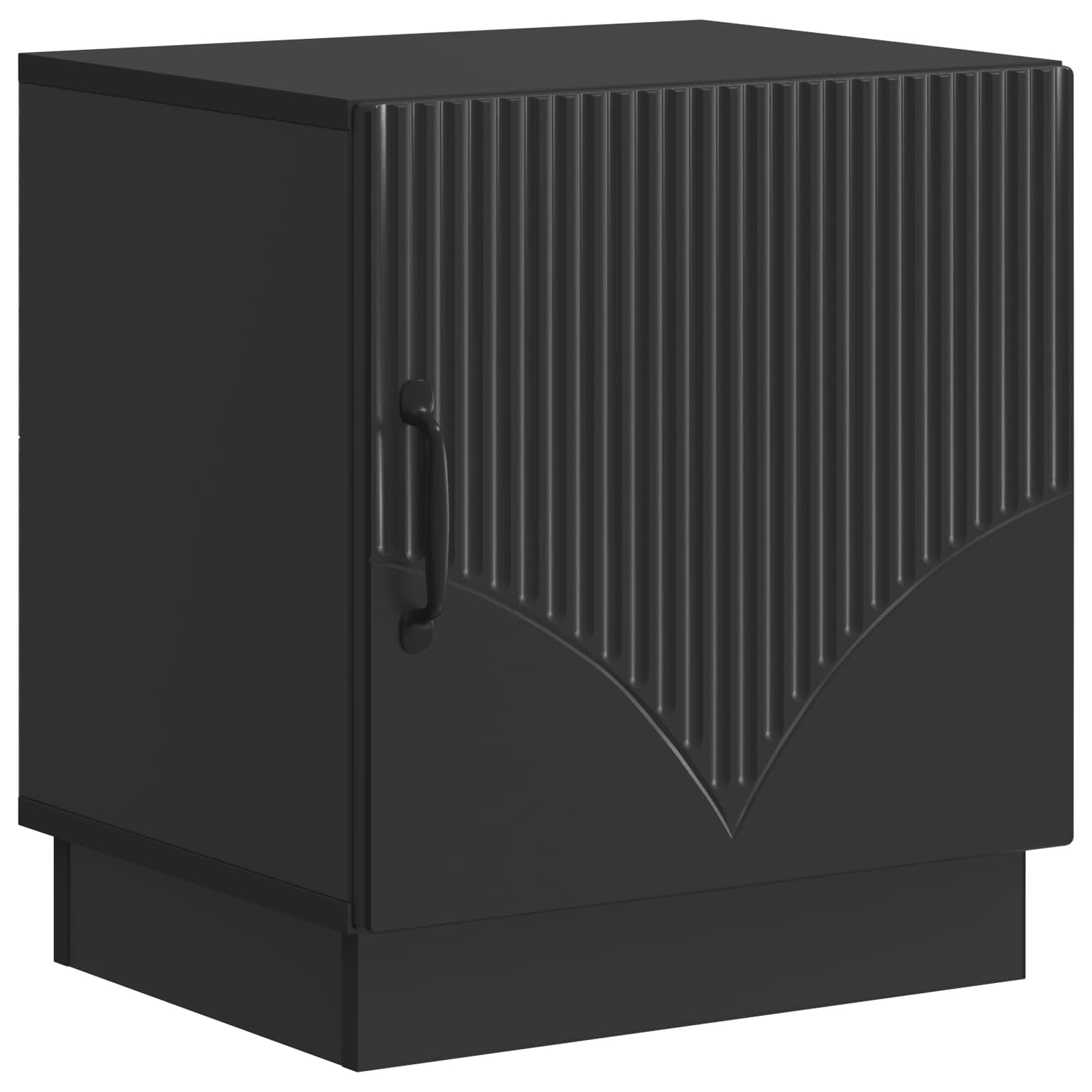 Nachttisch 2 pcs Schwarz 43 x 34,5 x 47 cm Holzwerkstoff