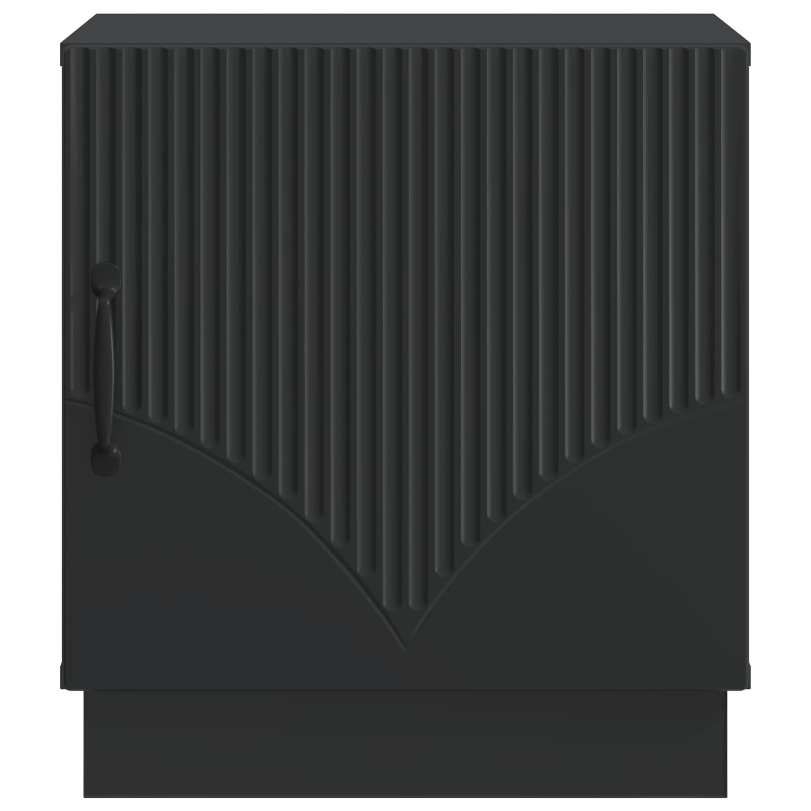 Nachttisch 2 pcs Schwarz 43 x 34,5 x 47 cm Holzwerkstoff