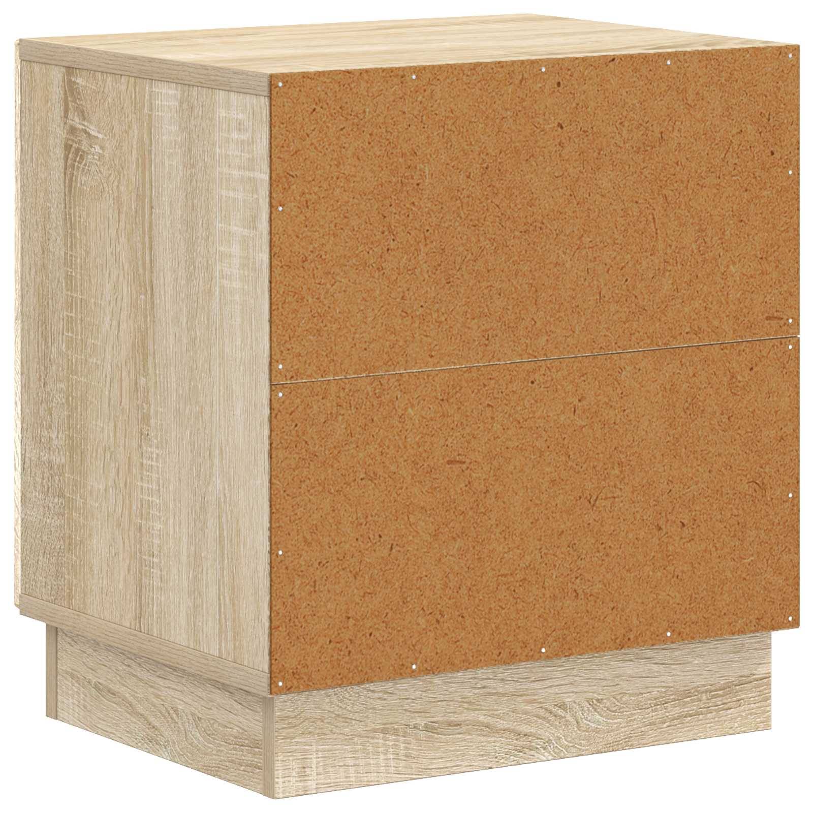 Nachttisch 2 pcs Sonoma-Eiche 43 x 34,5 x 47 cm Holzwerkstoff