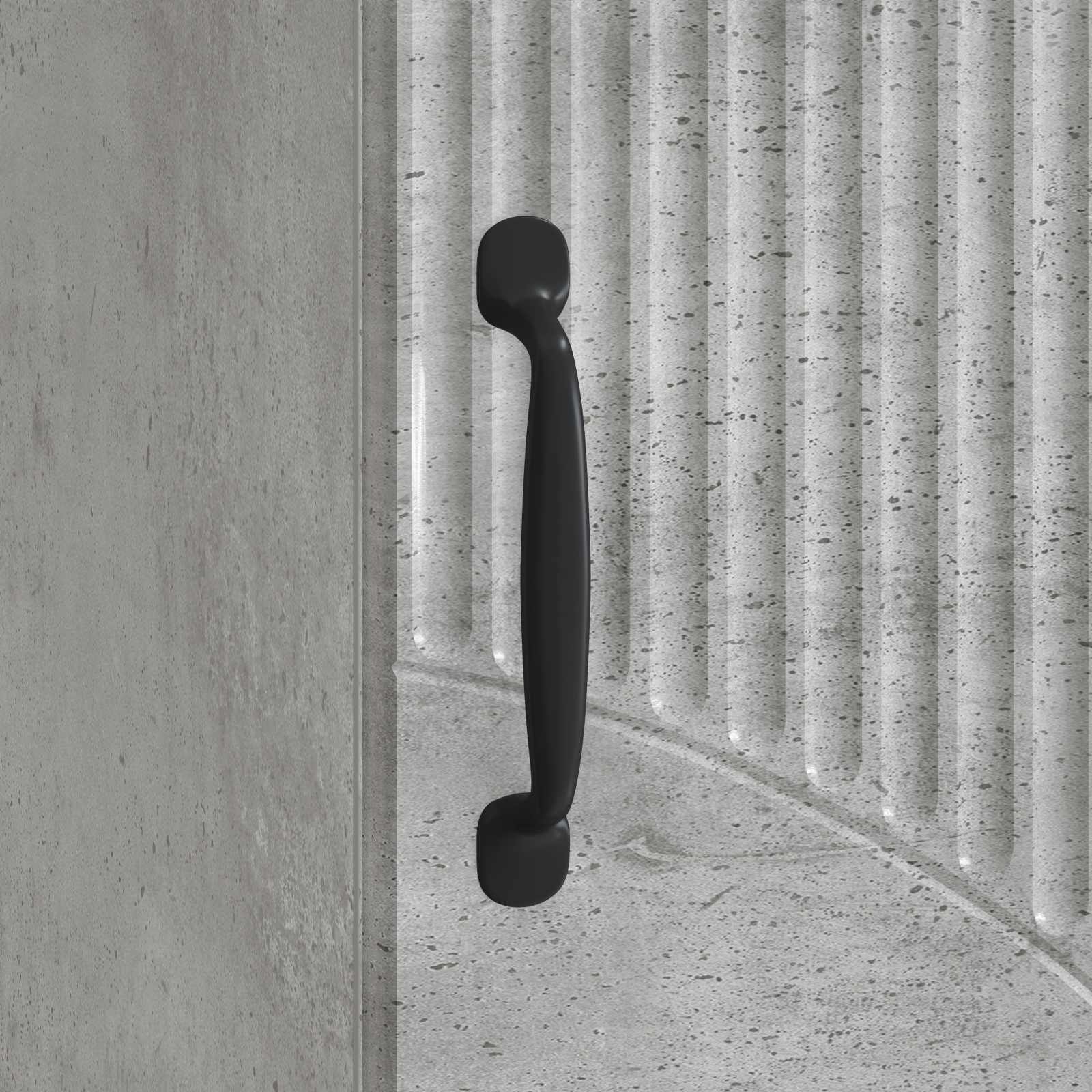 Nachttisch Beton Grau 43 x 34,5 x 47 cm Holzwerkstoff