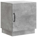Nachttisch Beton Grau 43 x 34,5 x 47 cm Holzwerkstoff