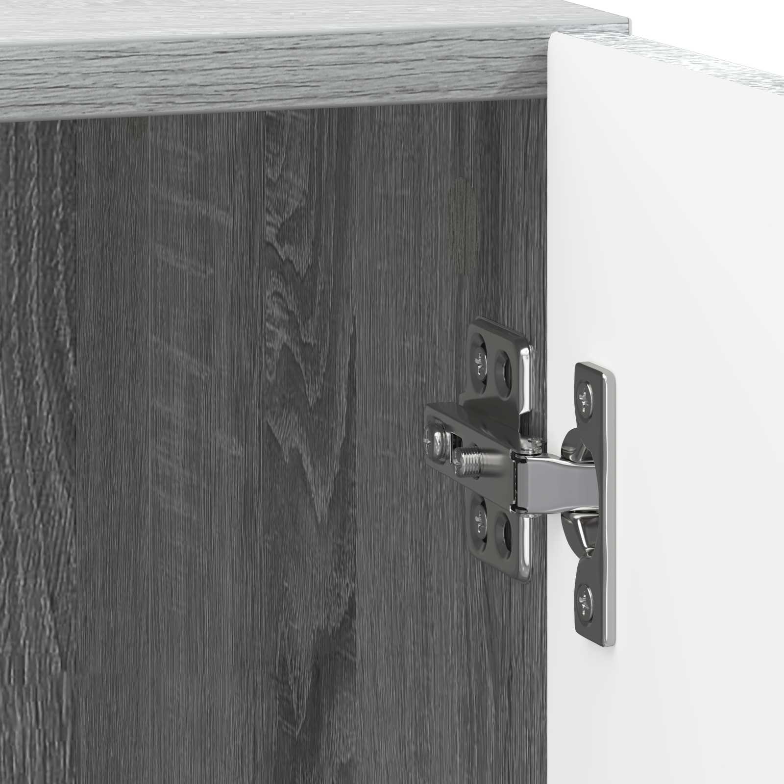 Nachttisch Grau Sonoma 43 x 34,5 x 47 cm Holzwerkstoff