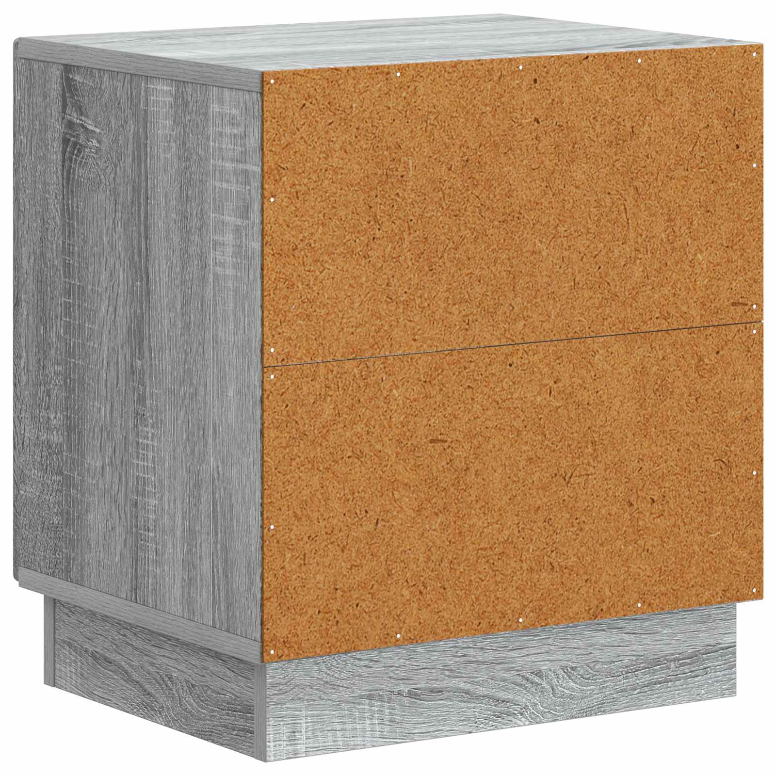 Nachttisch Grau Sonoma 43 x 34,5 x 47 cm Holzwerkstoff