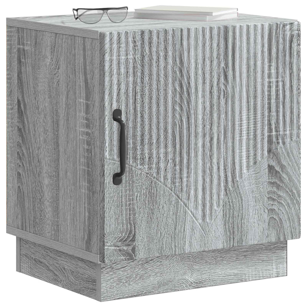 Nachttisch Grau Sonoma 43 x 34,5 x 47 cm Holzwerkstoff