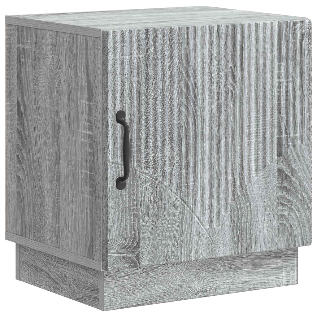 Nachttisch 2 pcs Grau Sonoma 43 x 34,5 x 47 cm Holzwerkstoff