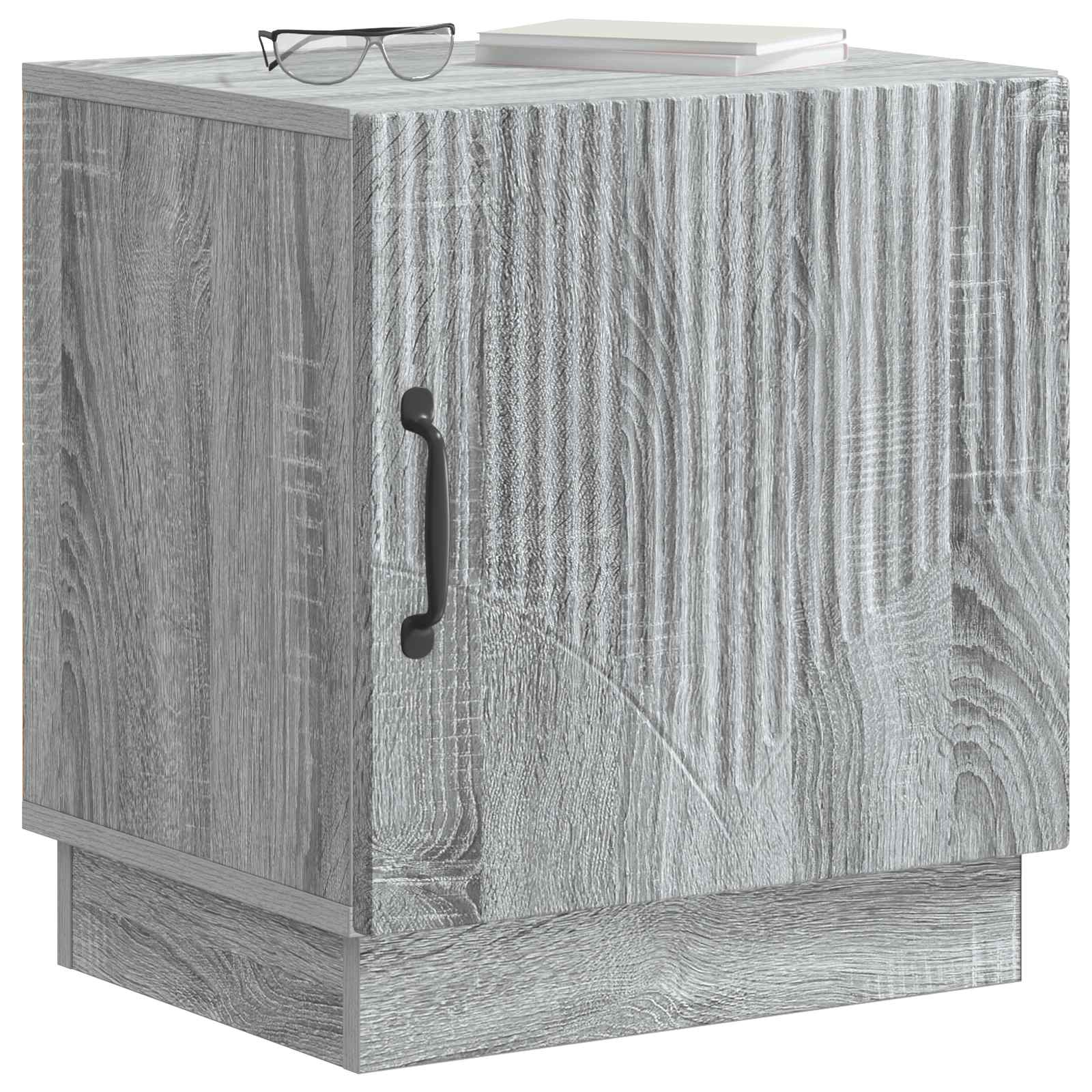 Nachttisch 2 pcs Grau Sonoma 43 x 34,5 x 47 cm Holzwerkstoff