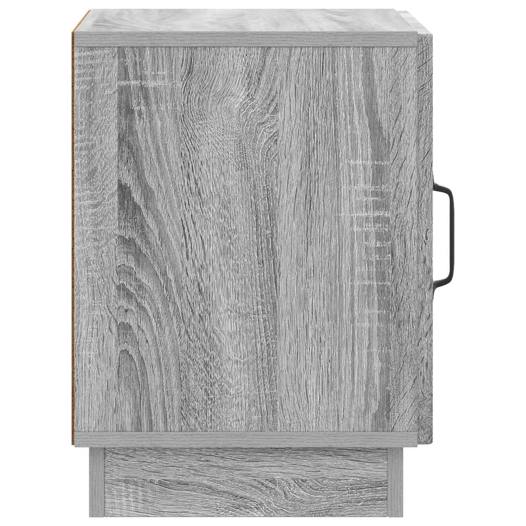 Nachttisch 2 pcs Grau Sonoma 43 x 34,5 x 47 cm Holzwerkstoff