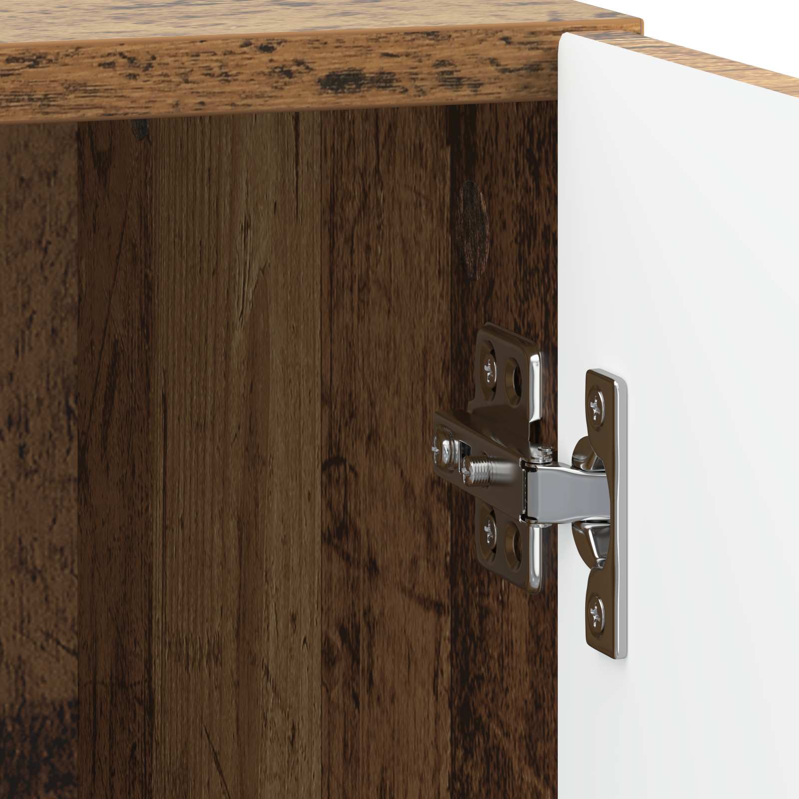 Nachttisch Altholz 43 x 34,5 x 47 cm Holzwerkstoff