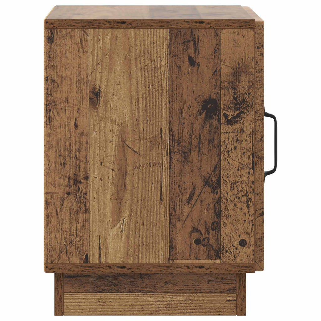 Nachttisch 2 pcs Altholz 43 x 34,5 x 47 cm Holzwerkstoff