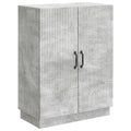 Sideboard Betongrau 66 x 34,5 x 87 cm Holzwerkstoff