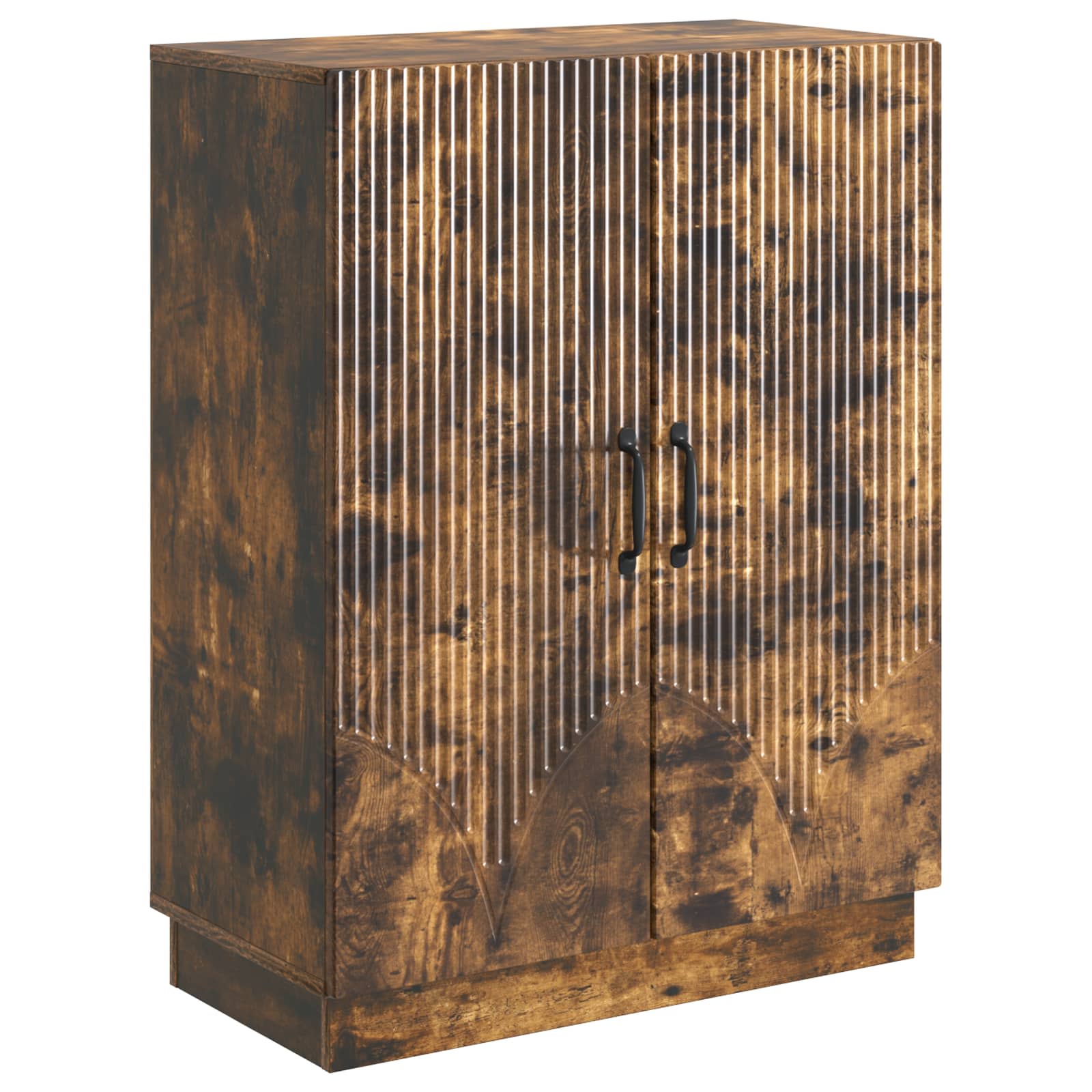 Sideboard Geräucherte Eiche 66 x 34,5 x 87 cm Holzwerkstoff
