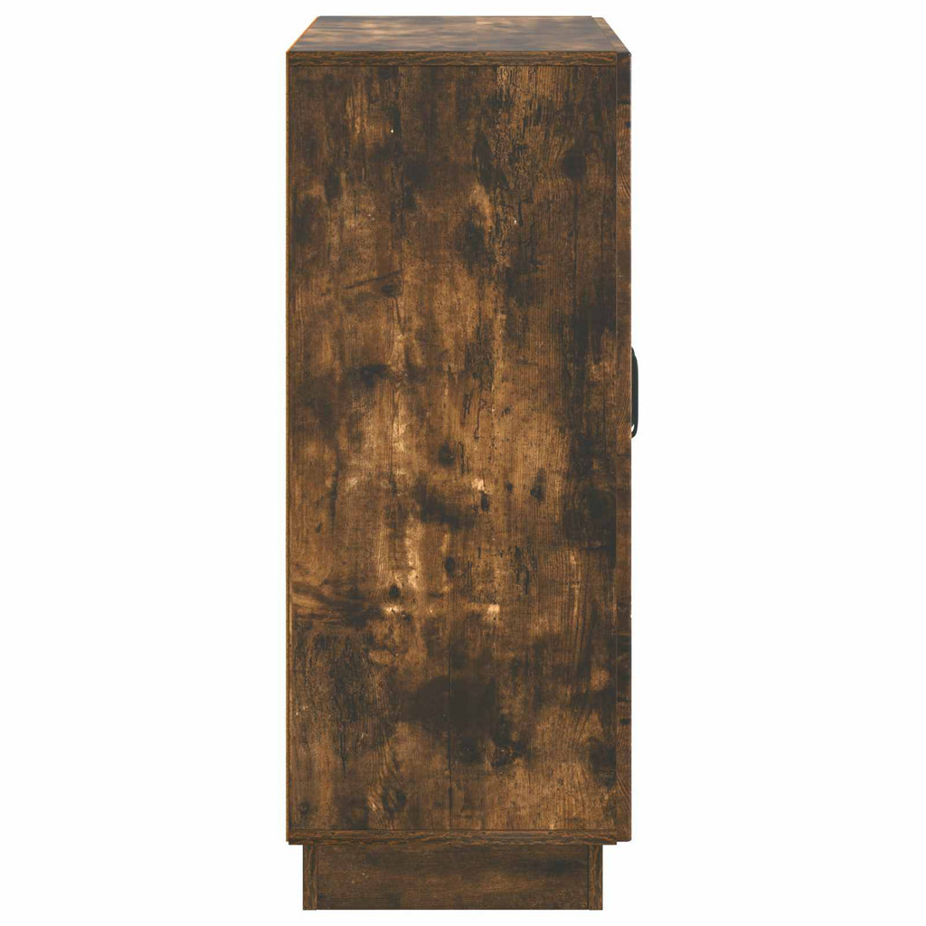 Sideboard Geräucherte Eiche 66 x 34,5 x 87 cm Holzwerkstoff